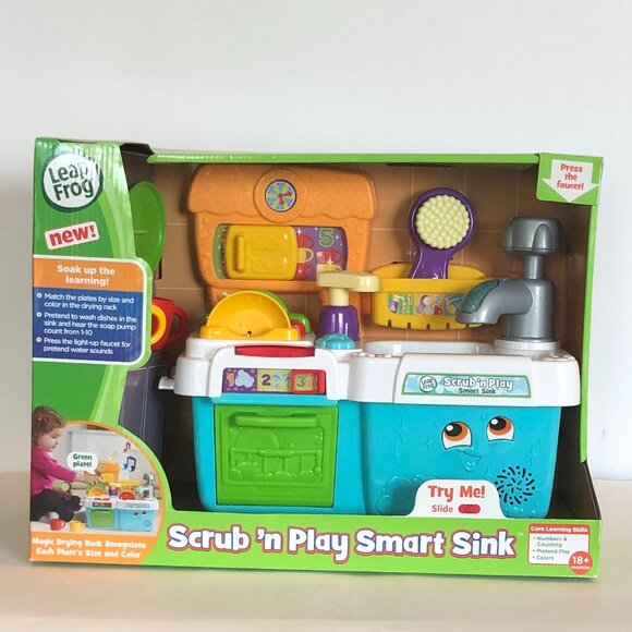 Leapfrog Scrub 'n Play Smart Sink (English Version)For 18 Months New in Box - Picture 14 of 16
